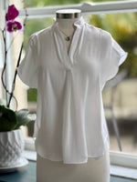 Morgan satin top