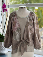 Italian Tie Jacket Taupe