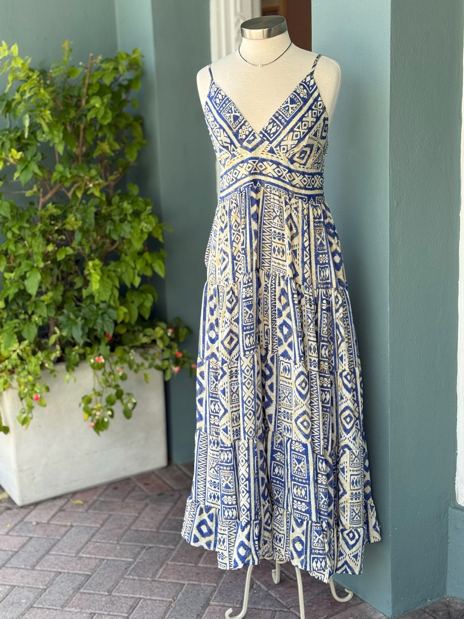 Blue Maxi Dress