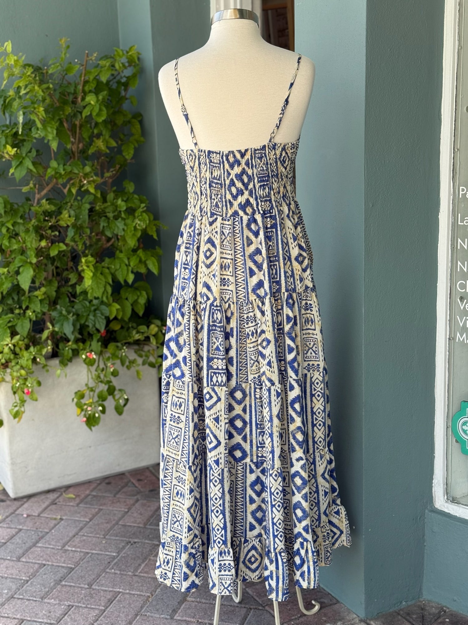 Blue Maxi Dress