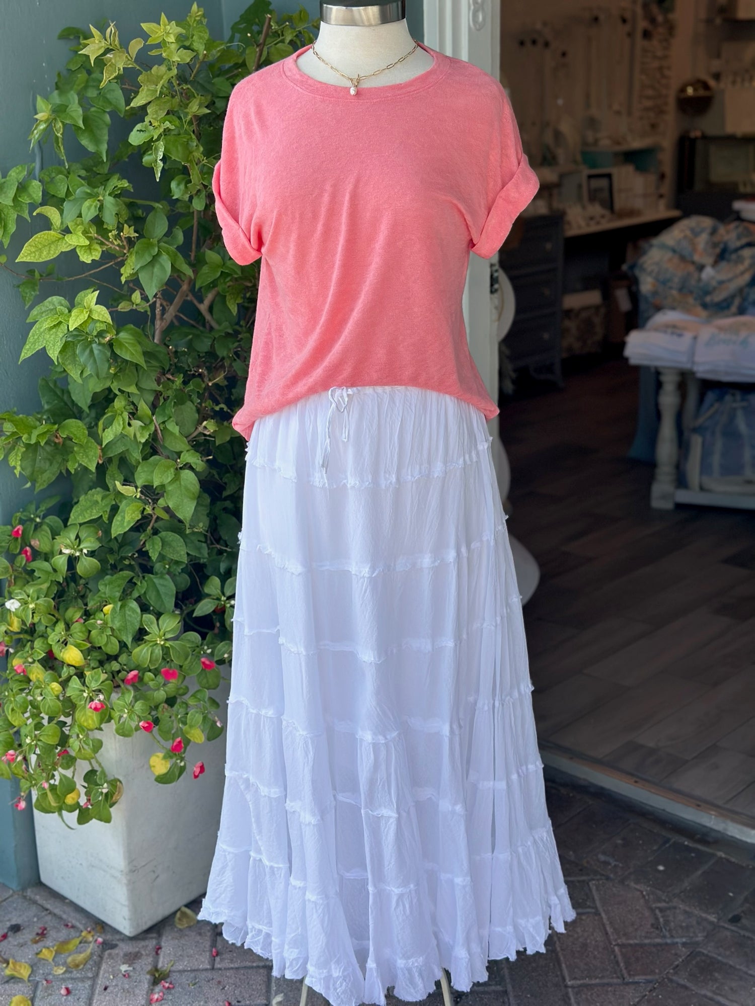White Skirt