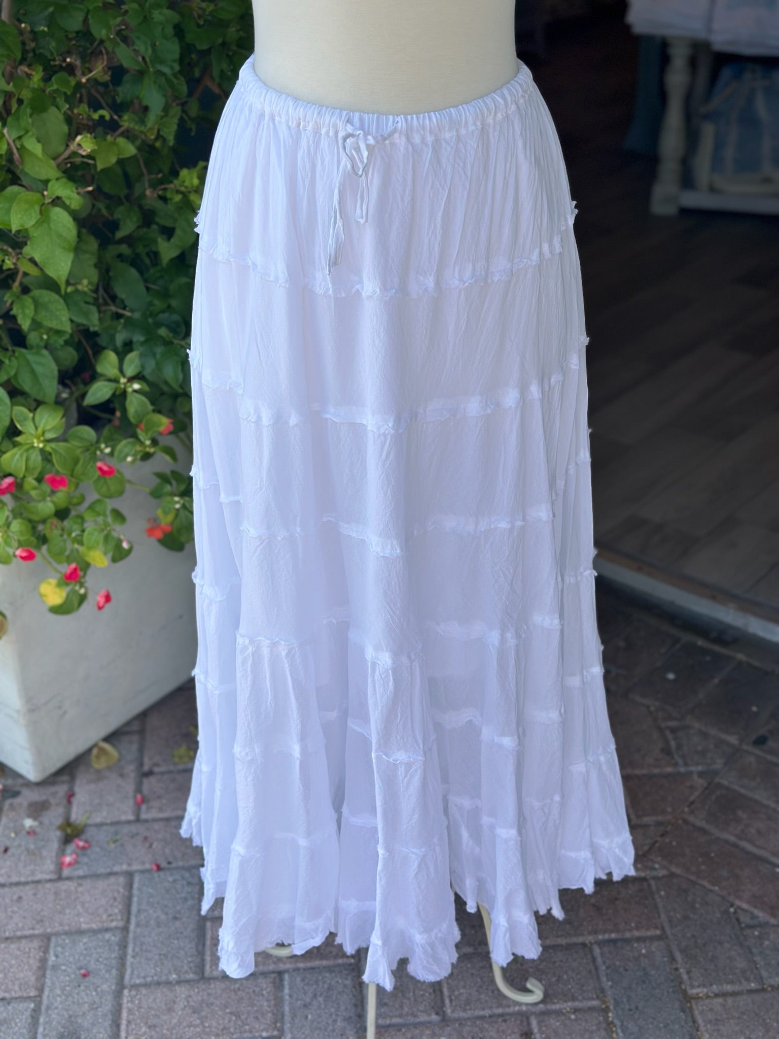 White Skirt