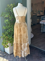 Dress Beige Back