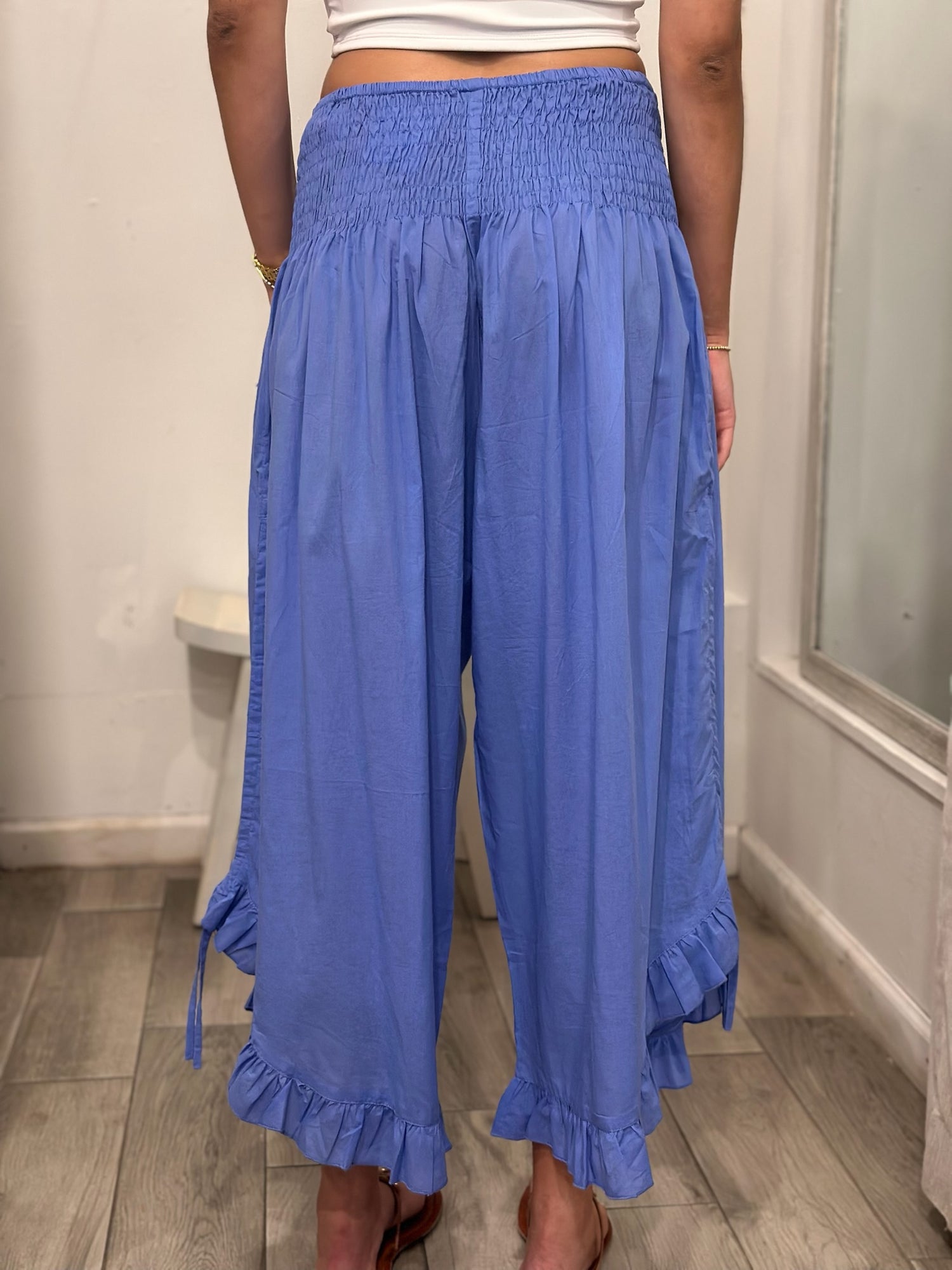 back view of one size pants 