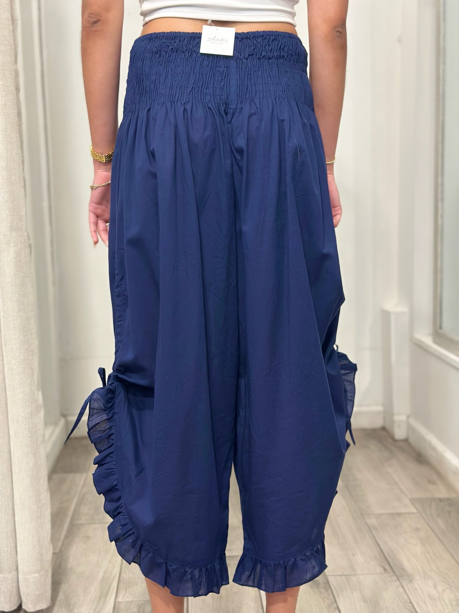 back view of one size pants