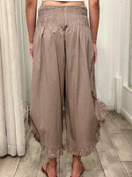 back view of woman wearing one size pants