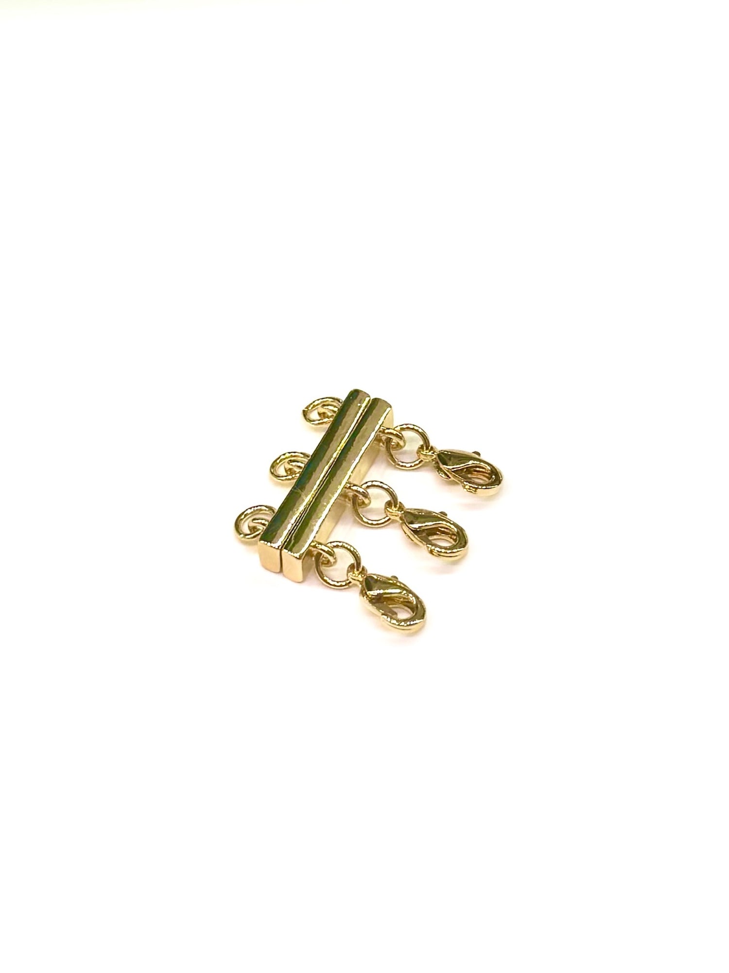 Premium Triple layer magnetic clasp in gold filled