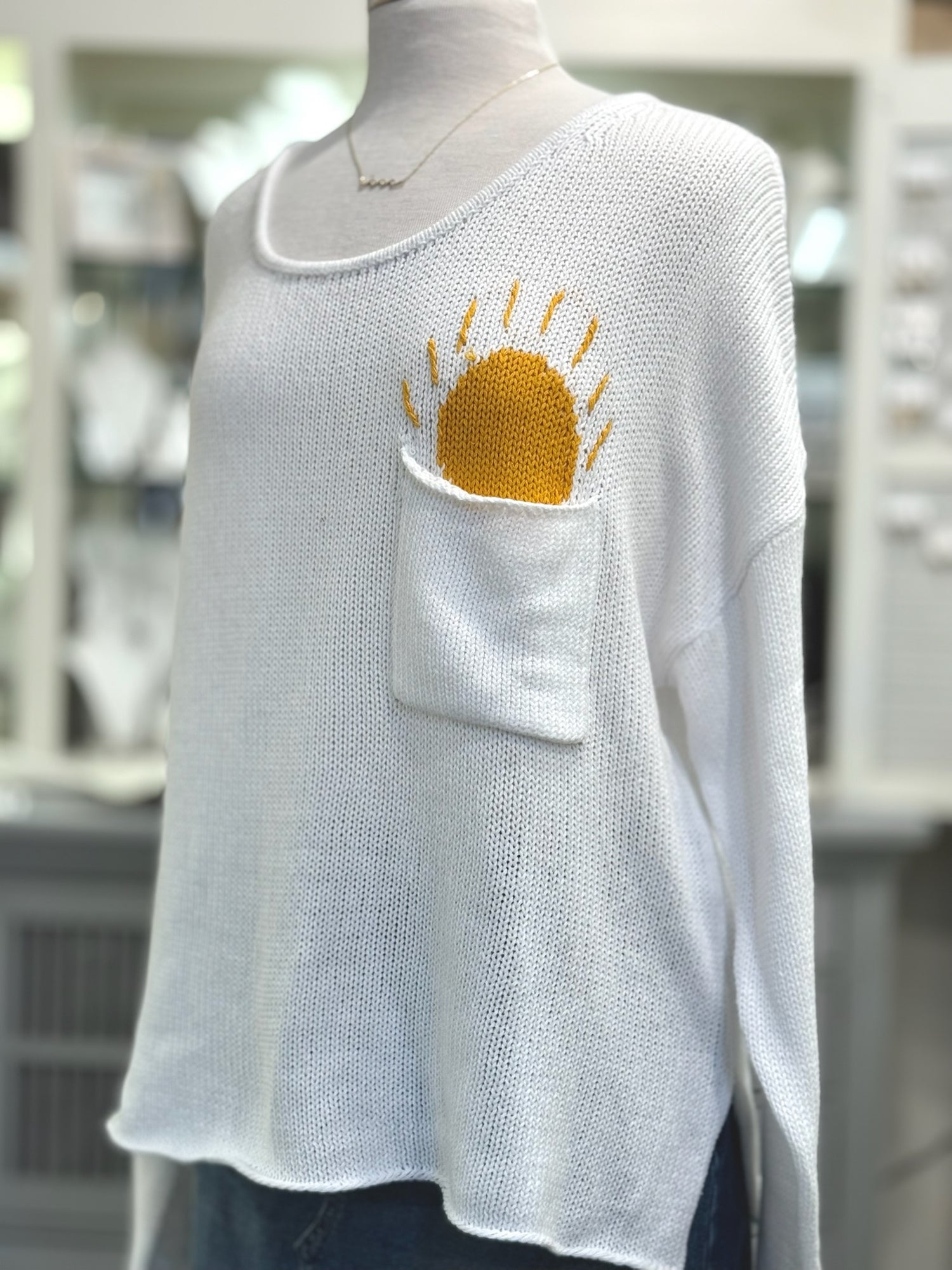 Pocket Full of Sunshine Sweater