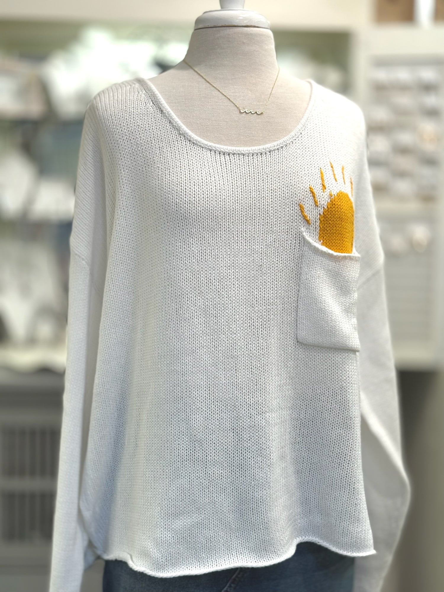 Pocket Full of Sunshine Sweater