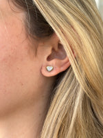 sparkly gold earrings