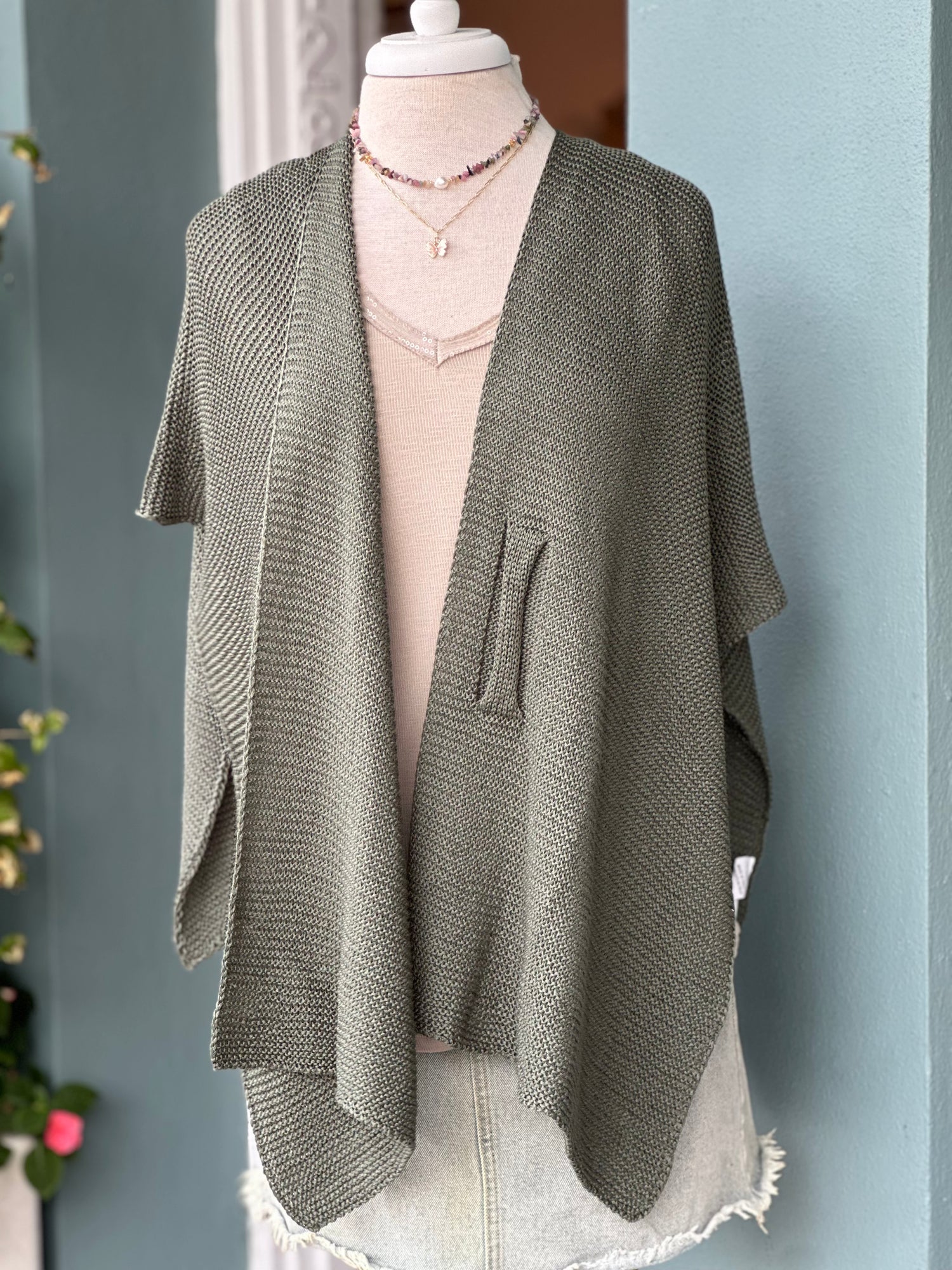 Olive Italian wrap one size ardor boutique