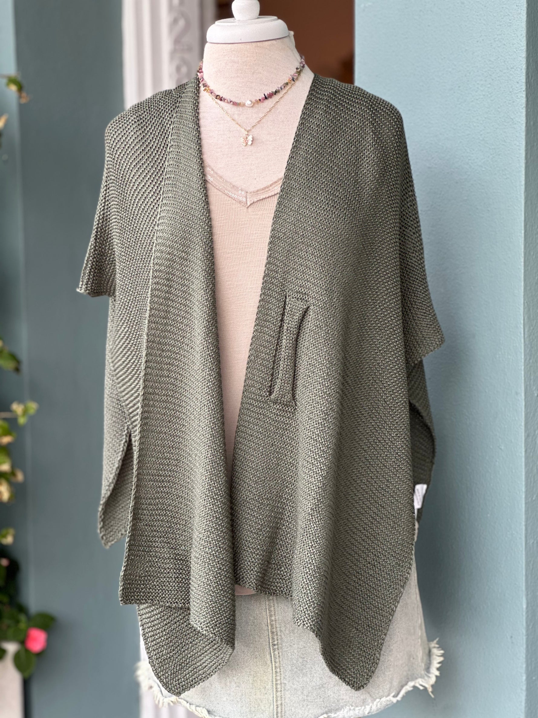 Olive Italian wrap one size ardor boutique