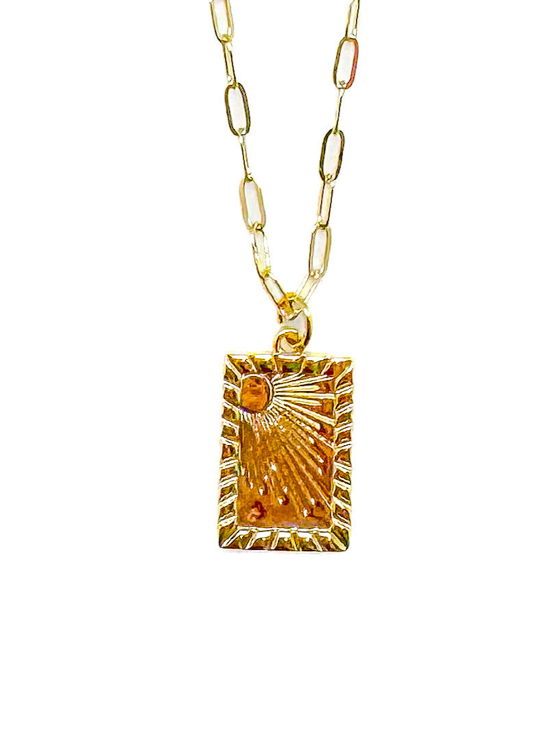 Serena Sunburst Necklace