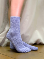 view of knit socks