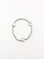 Silver Seashell Bracelet 