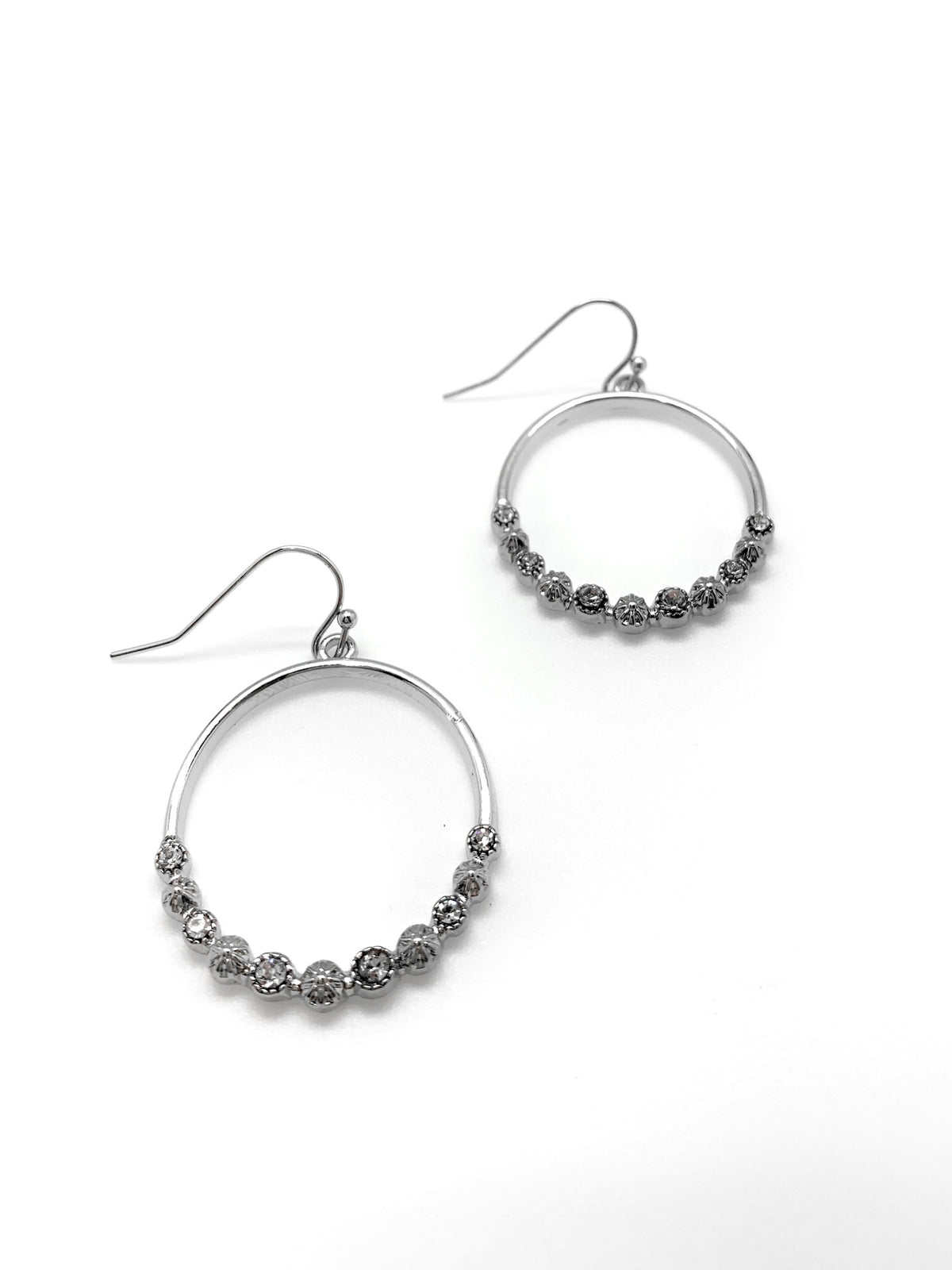 Alexa Silver Hoops
