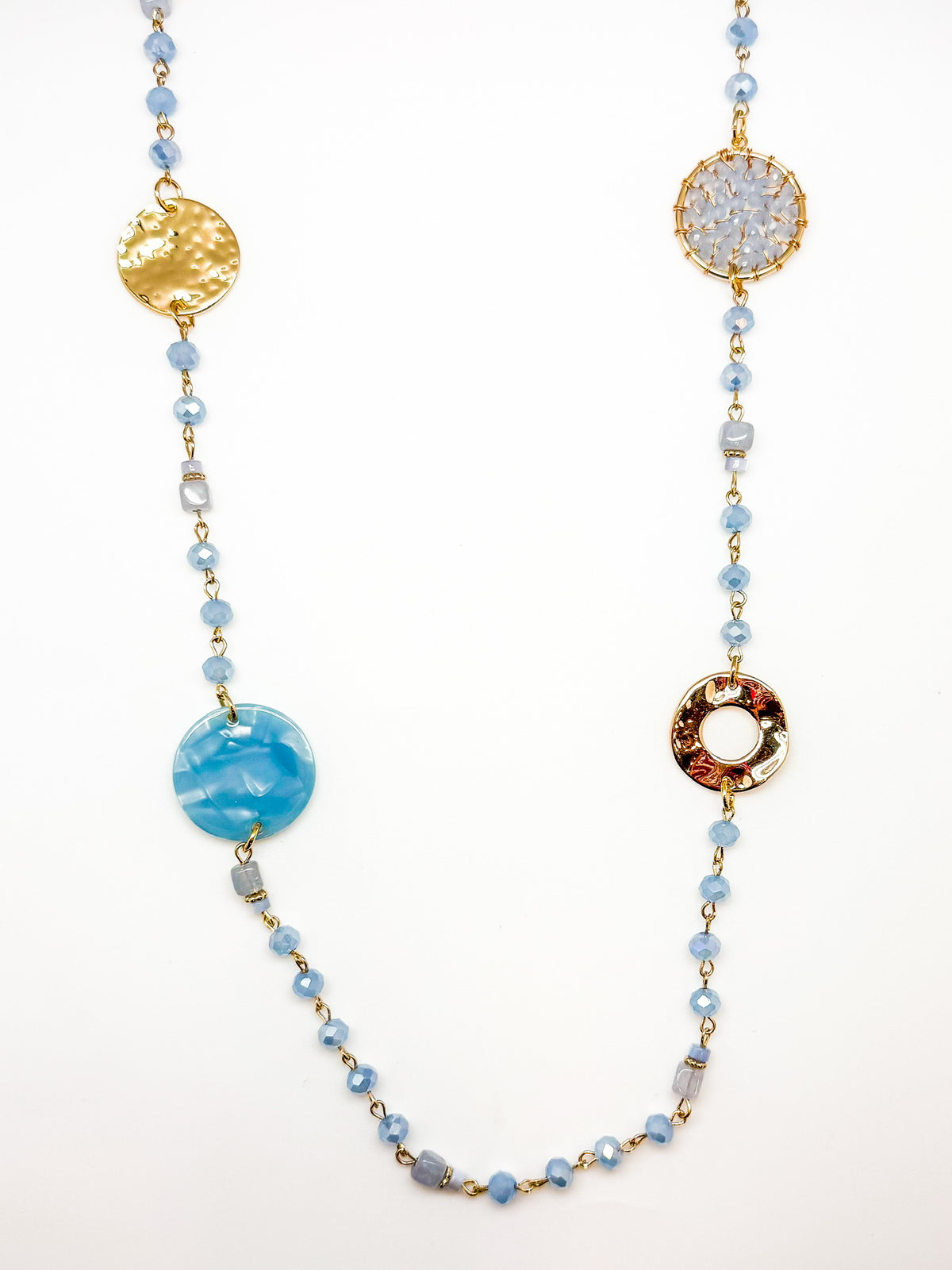 Beatrix Necklace in Blue