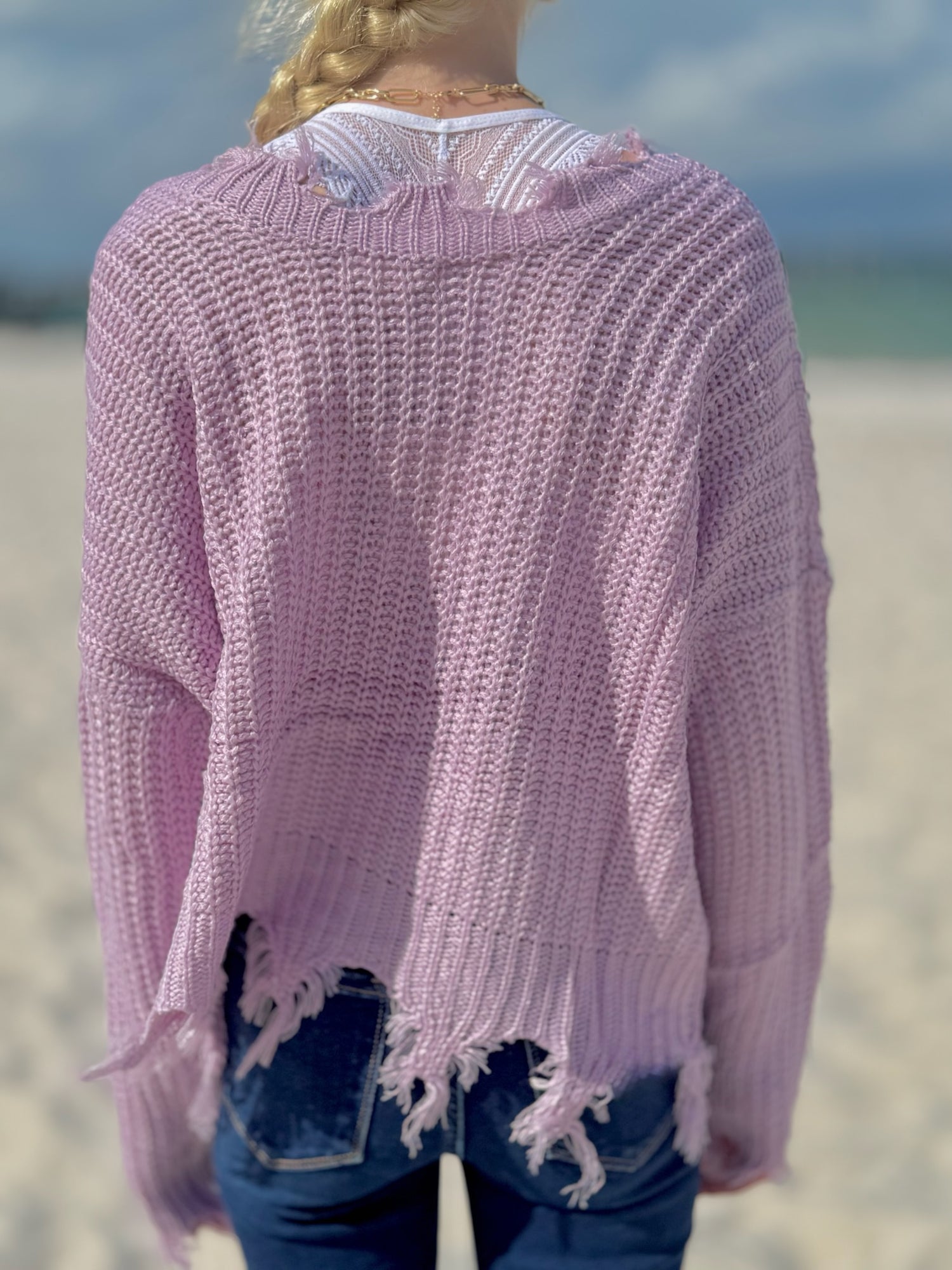 Kitty Sweater in Lavender