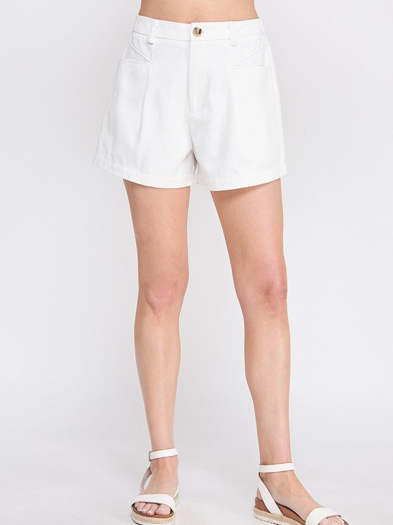 white shorts