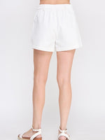 white shorts