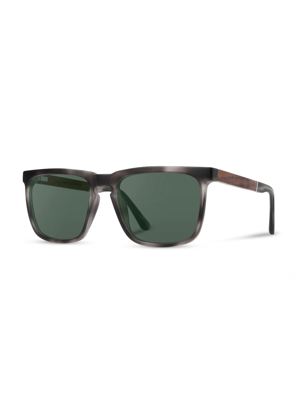 Ridge Matte Pearl Grey // Walnut - HD Plus Polarized G15