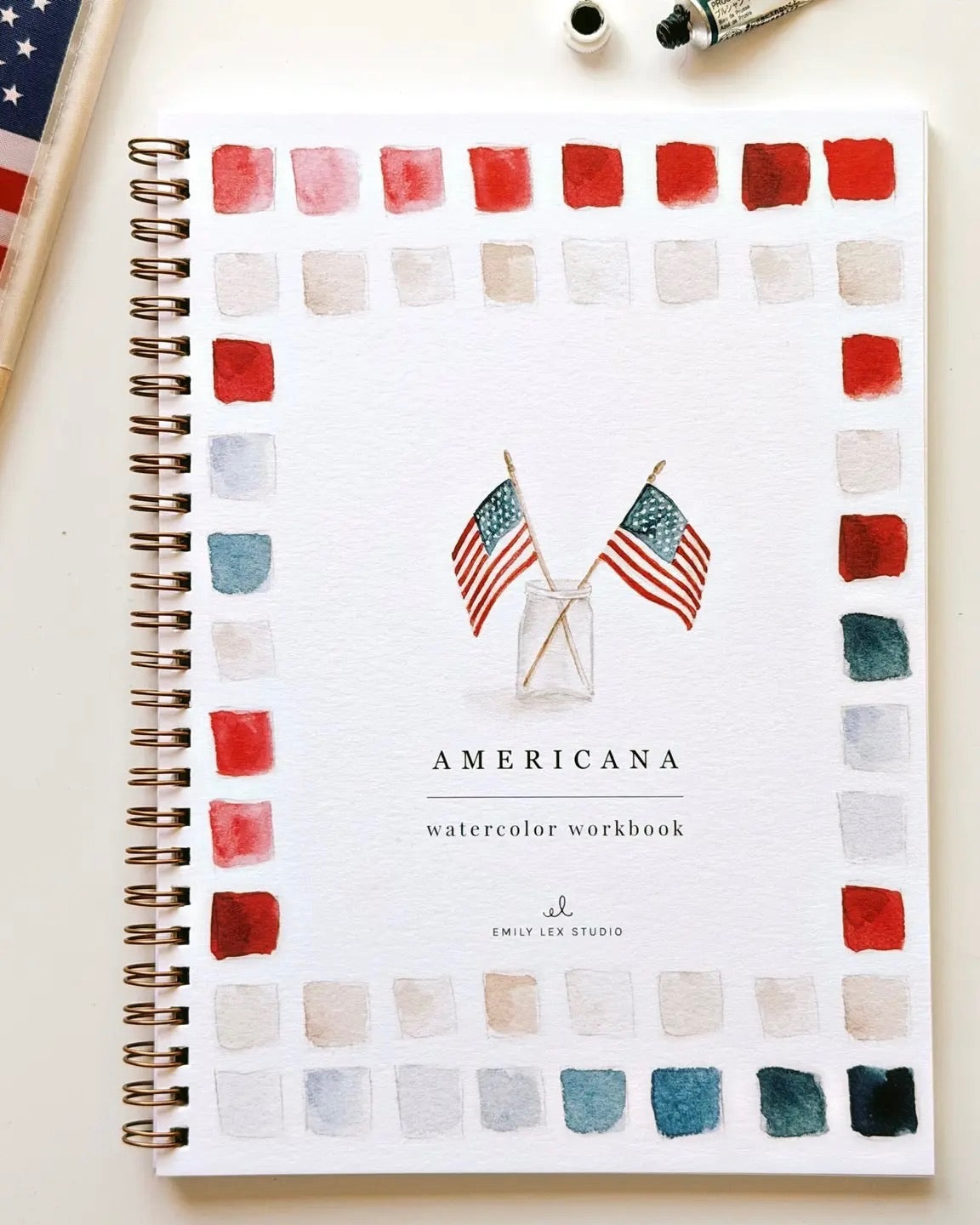 Americana Watercolor Workbook