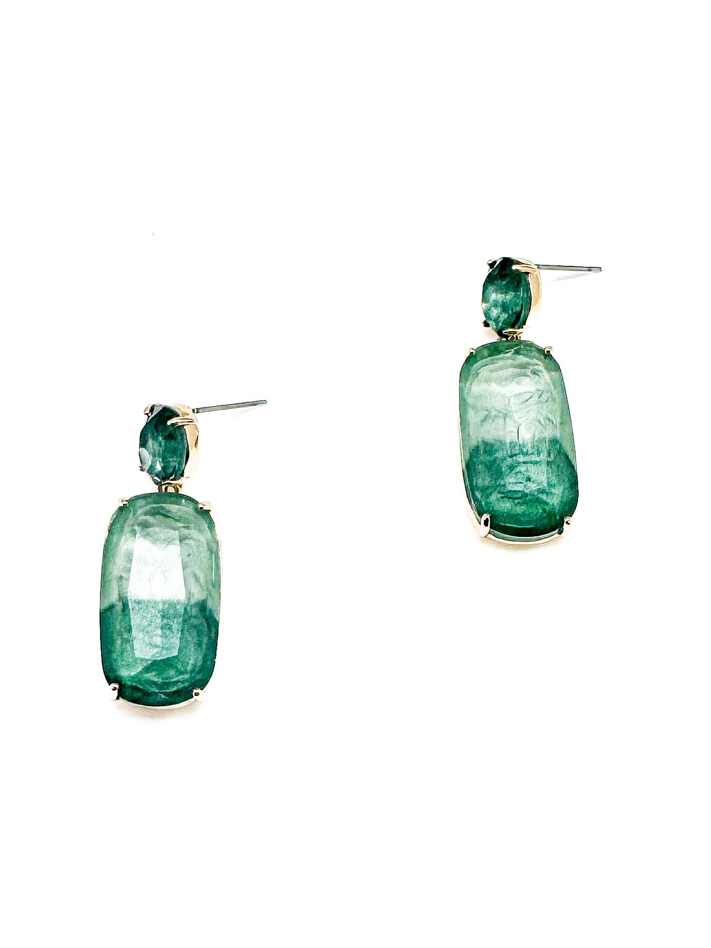 Ivy Earrings in Green