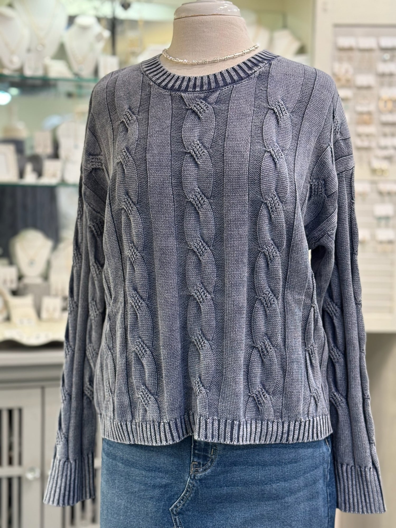 Mariah Mineral Wash Sweater