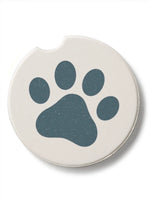 Paw Car Coaster with bold paw print design from Ardor Boutique