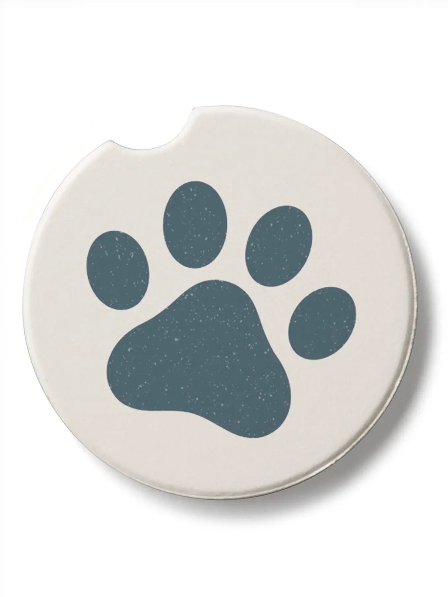 Paw Car Coaster with bold paw print design from Ardor Boutique