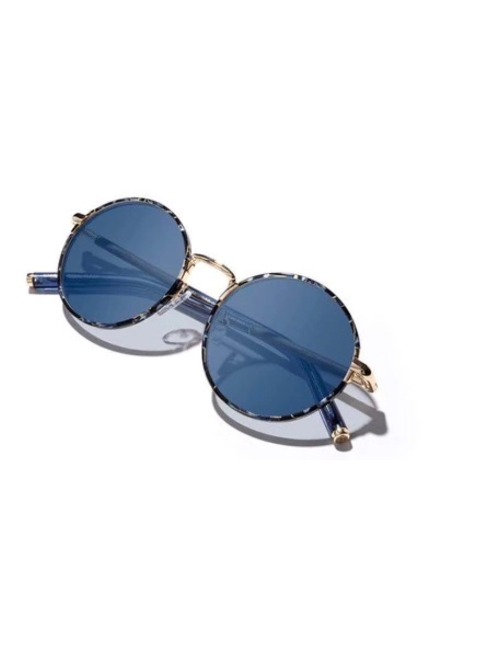 Shwood Hawthorne Blue Coral & Walnut Polarized Sunglasses