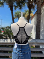 Tessa Bralette in Black back