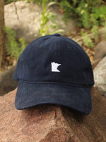 Navy Embroidered MN Hat
