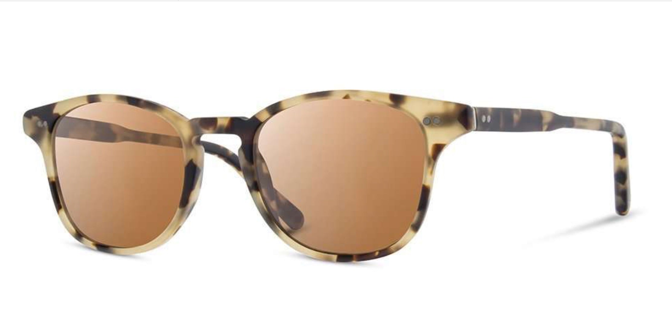 Shwood Kennedy brown polarized sunglasses
