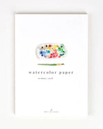 12 sheets of 8.5 in by 11" Watercolor paper