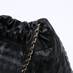 Sawyer shoulder bag in black, Ardor Boutique. 