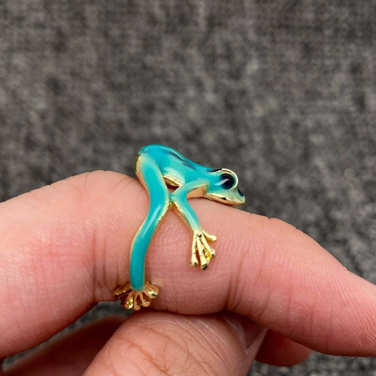 Flora Frog Ring