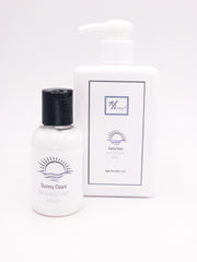 Sunny Days nina halls lotion