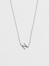 N letter necklace