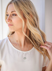 Cool Waters nh Necklace on model