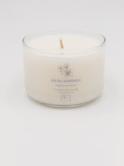 Sea Salt & Magnolia mini candle