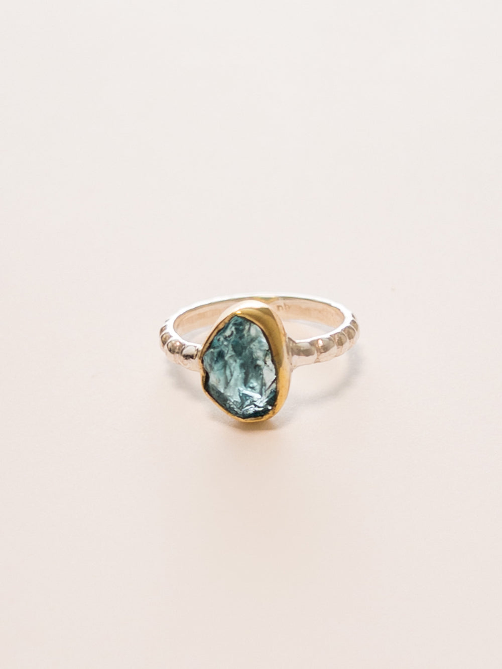 Tranquility nh ring - rough apatite