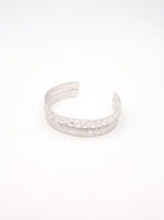 Cammi Cuff Bracelet- Silver