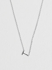 T letter Necklace