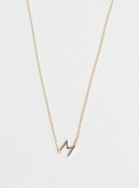 M letter necklace
