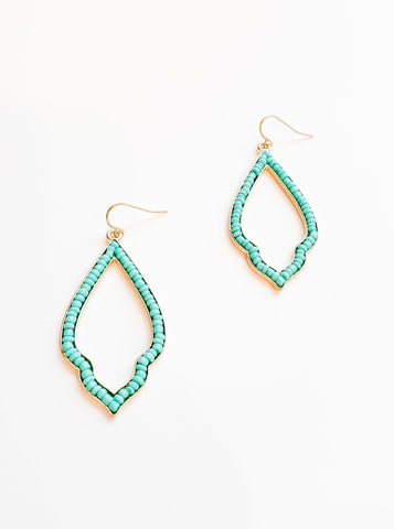 turquoise earrings