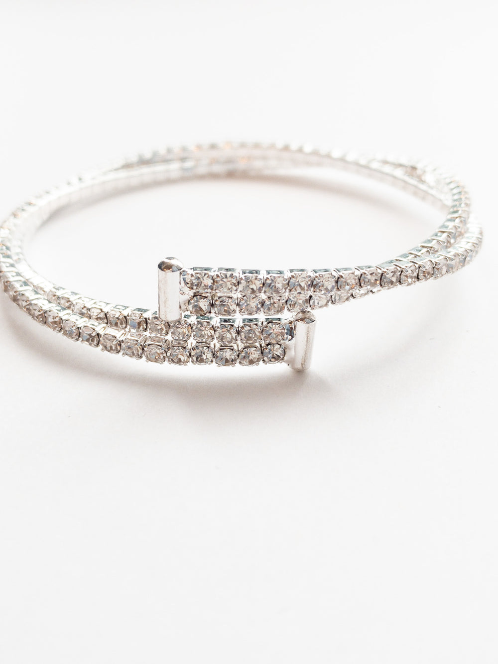 Kara Wrap Bracelet - Silver 